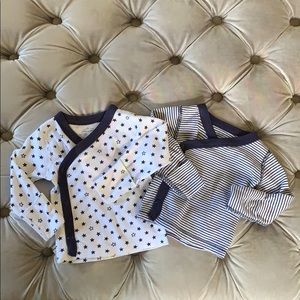 Moon and Back Kimono snap tops